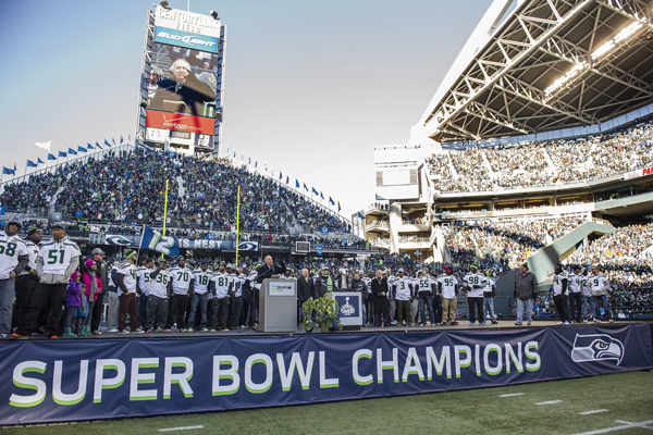 seattle seahawks super bowl xlviii parade